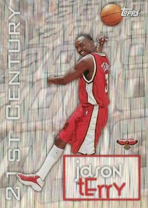 JASON TERRY 1999-00 Topps 21ST CENTURY ROOKIE RC #C1 Hawks - Picture 1 of 2