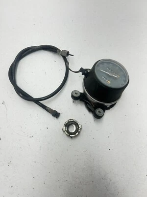 Honda MR175 1977 77 Mr 175 OEM ¡Bueno! Engranaje de transmisión por cable de pantalla de velocímetro Speedo Foto 1 de 4