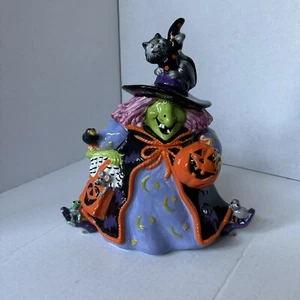 Halloween Funny Crazy Witch Cookie Jar - By JC Penney ~ Home Collectors Edition - Picture 1 of 14
