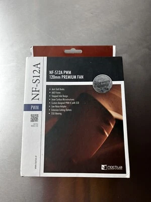 NF-S12A PWM 120mm Ventilador Premium Adaptador Bajo Ruido, Amplias Opciones de Cableado Foto 1 de 4