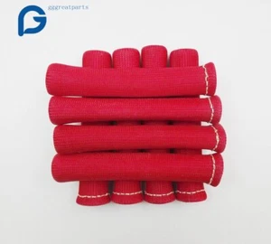 Nuevo Rojo 1200° Bujía Cable Botas Protector Térmico Funda Sbc BBC 350 454 - Imagen 1 de 5