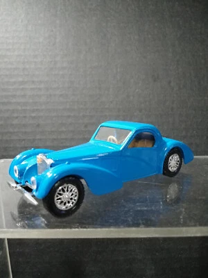1/43 SOLIDO 1939 BUGATTI 57 S ATALANTE #88 579 BLUE - Image 1 of 4