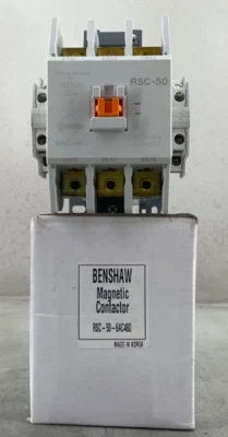 NUEVO CONTACTOR MAG BENSHAW RSC-50-6AC480 Talla 2 50 A 3P 480V Foto 1 de 4