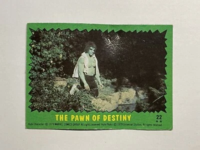 1979 Topps The Incredible Hulk THE PAWN OF DESTINY #22 - Image 1 of 3