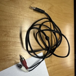 Vintage Splitter Adapter Stereo cord 6' Used & Working ( Storage 5) - Picture 1 of 3