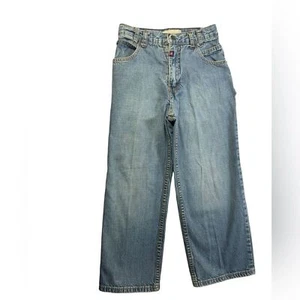 Paco Jeans Vintage Carpenter Wide Leg Skater Utility Boys Cargo Pockets Size 7X - Picture 1 of 15