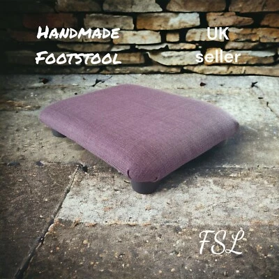 7.5 cm Low FOOTSTOOL Firm Small 3 Inches underdesk home office footrest bed step - Image 1 of 4