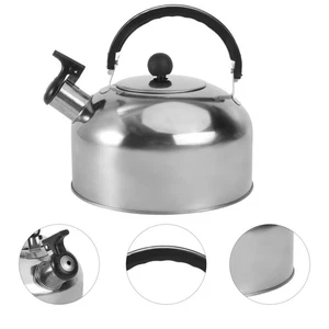 Hervidor de agua de 2L de fondo plano para cocinas de inducción - Imagen 1 de 12
