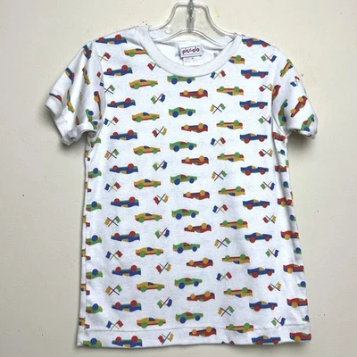 Camiseta de Colección Piccolo Marca Coches de Carreras Juveniles Talla 7 Estampado Completo Foto 1 de 4