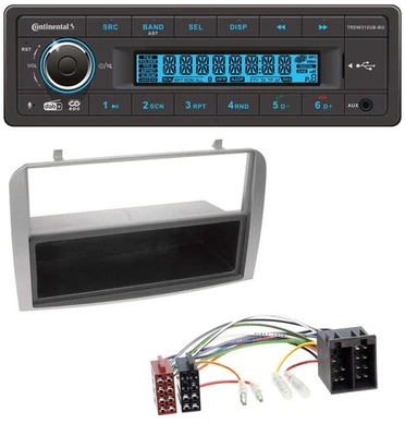 Continental MP3 DAB USB Bluetooth Autoradio für Alfa Romeo 147 GT silber Ablagef - Bild 1 von 4