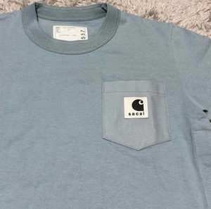 Sacai Carhartt Collaboration T-shirt size S Unused Japan - Picture 1 of 5