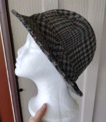 Pendleton Vintage Pure Virgin Wool Multi Colored Tweed Fedora Hat Men's Medium  - Image 1 of 4