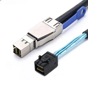 For Mini SAS HD SFF-8644 with IC to SAS HD SFF-8643 server connection cable - Afbeelding 1 van 11