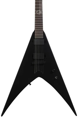 Guitarra Eléctrica ESP LTD Nergal HEX-200 Signature - Negro Satinado, Palo de Rosa Foto 1 de 4
