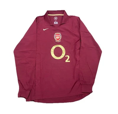 Arsenal | Men’s Large “O2” Retro Long-Sleeve Jersey - Image 1 of 4