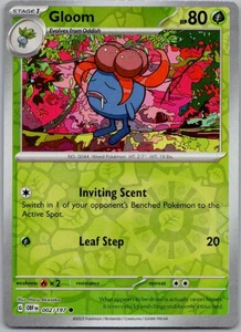 Gloom 002/197 | Obsidian Flames | Common Reverse Holo | NM Pokémon Card - Picture 1 of 1