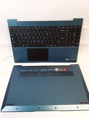 Apoio para as mãos Gateway GWTN 156-12BL com teclado e tampa inferior - Imagem 1 de 4