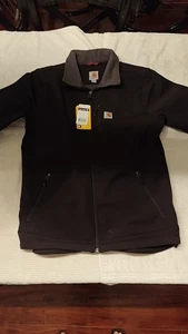 Carhartt Jacket Size L Tall Black Crowley Softshell Jacket - Picture 1 of 2
