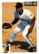 1994 Collector's Choice Brian Hunter #586 Pittsburgh Pirates