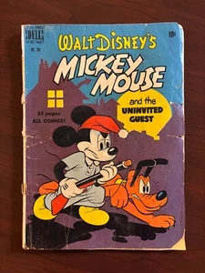 Four Color Comics #286 (Dell 1950) Topolino Golden Age copertina staccata 1.0 FR - Foto 1 di 5