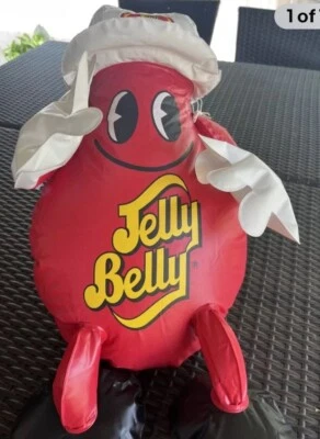 Vintage Jelly Belly Candy inflatable Very Cherry Promo Vinyl Collectible Toy - Image 1 of 4