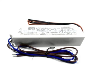Alimentatore LED Tensione Costante Driver CV LPV-60-12 60 12V 5A IP67 - Foto 1 di 11