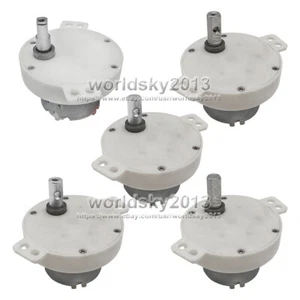Motor de engranaje de reducción de velocidad de engranaje de plástico de velocidad giratoria de salida DC3V-24V 2-100 rpm - Imagen 1 de 13