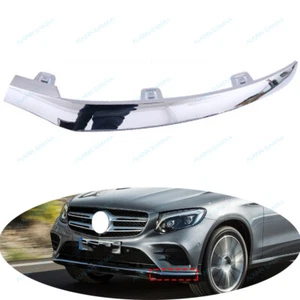 LH Front Bumper Cover Molding Trim For Mercedes Benz X253 GLC GLC300/220 2017-18 - Picture 1 of 5