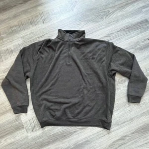 Cinch 1/4 Zip Sweater Herren XL grau Pulli Heavyweight Western Thermo gefüttert - Bild 1 von 7