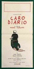 LOCANDINA ORIGINALE CARO DIARIO NANNI MORETTI VESPA PIAGGIO CANNES 1° EDIZ. 1993