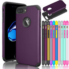 For iPhone 11 12 13 Pro Max XS XR 8 7 6 Plus Hybrid Shockproof Bumper Case Cover