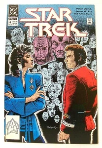 "STAR TREK" Issue # 6 (March 1990, DC Comics) Sci-Fi Comic Book - Picture 1 of 1