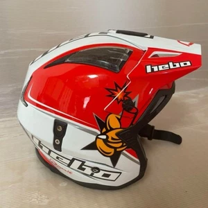 Hebo Zone 4 Toni Bou Replica Trial Open-Face Helmet Size XL w/box Discontinued - Picture 1 of 10