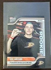 2023-24 Topps Now Sticker Leo Carlsson Rookie