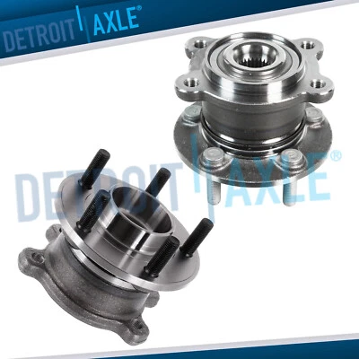 AWD Rear Wheel Bearings and Hubs Set for 2013 - 2019 Ford Escape Lincoln MKC - Image 1 of 4