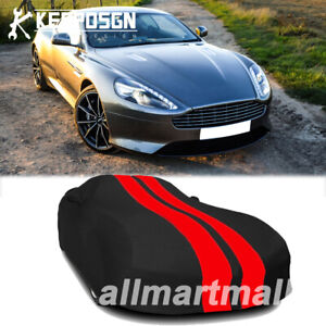 Satin Soft Stretch Indoor Car Cover Scratch Dust Protect for Aston Martin DB9