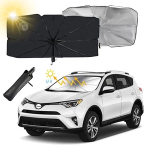 Universal Sun Shade Windshield Foldable Car Cover Umbrella UV Visor SUV 31" *57" - Picture 1 of 12