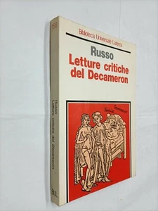 LETTURE CRITICHE DEL DECAMERON -  RUSSO  - LATERZA - 1988 - Imagen 1 de 1