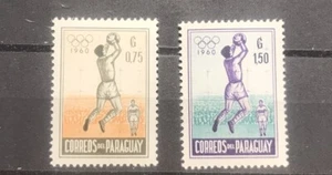PARAGUAY 1960 ROME SUMMER OLYMPIC GAMES STAMPS MNH - Picture 1 of 1