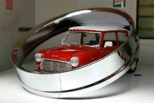 Chrome Bezel Trim Only for Smiths Centre Speedo Austin Morris BMC Mini Cooper - Picture 1 of 5