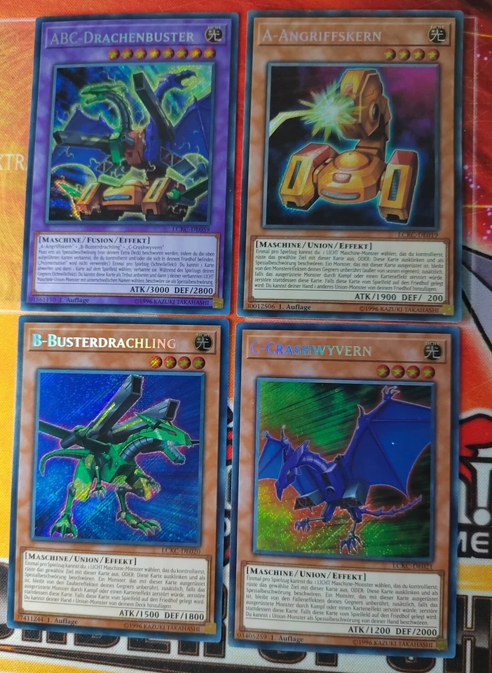 ABC-DRACHENBUSTER A-ANGRIFFSKERN B-BUSTERDRACHLING C-CRASH WYVERN LCKC Secret    - Bild 1 von 4