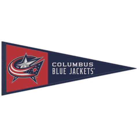 WinCraft Columbus Blue Jackets 13" x 32" Wool Primary Logo Pennant Cover
