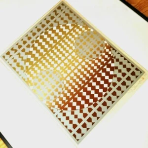 Yoshio Sekine 476-S from Abacus series Serigraph Signed Framed ED100 1978 - Picture 1 of 9