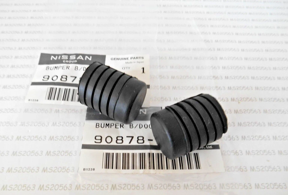 Nissan 200SX 240SX 300ZX 350Z Maxima Pair of Genuine Hood Rubber Bumper Stopper - Image 1 of 1