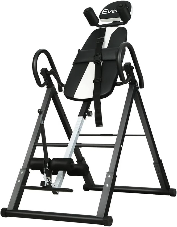 Everfit Inversion Table Folding Gravity Tables Back Stretcher Exercise Bench...