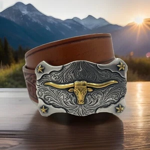 Tony Lama Kids LITTLE TEXAS Belt Made in USA Size 24 NWT C60094 List $41 - Picture 1 of 5