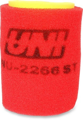 Filtro de aire de espuma reutilizable Uni Filter NU-2266ST para 83-85 Yamaha YTM200 Tri-Moto Foto 1 de 2