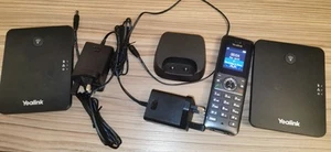 Yealink W73H DECT IP Phone With X2 Base Station W70B - Afbeelding 1 van 11