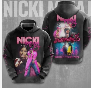 For fan Nicki Minaj Shirt gift Nicki Minaj 3D Hoodie 3d - all printed, hot 2025 - Picture 1 of 3