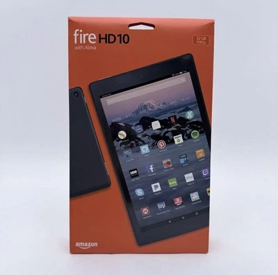 Nuevo WiFi Solo Amazon Kindle Fire HD 10 7ª Generación 32 GB Negro 23-002950-01 Foto 1 de 2